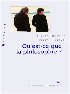cover image of Qu'est-ce que la philosophie ?